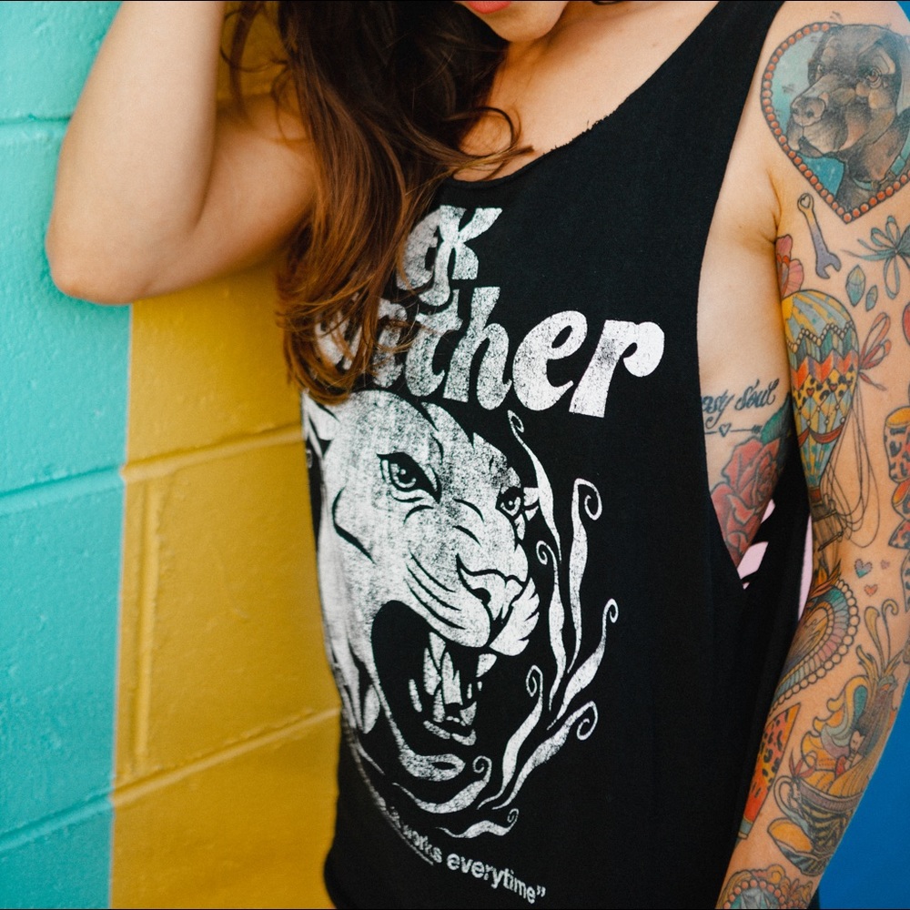 Custom shredded sex panther shirt